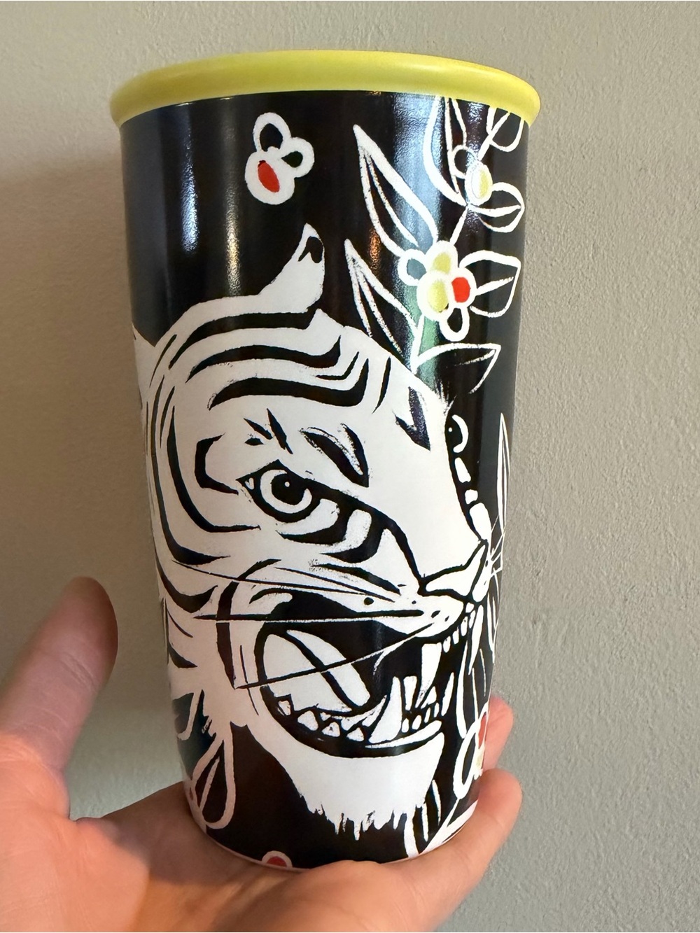 Starbucks ceramic travel mug